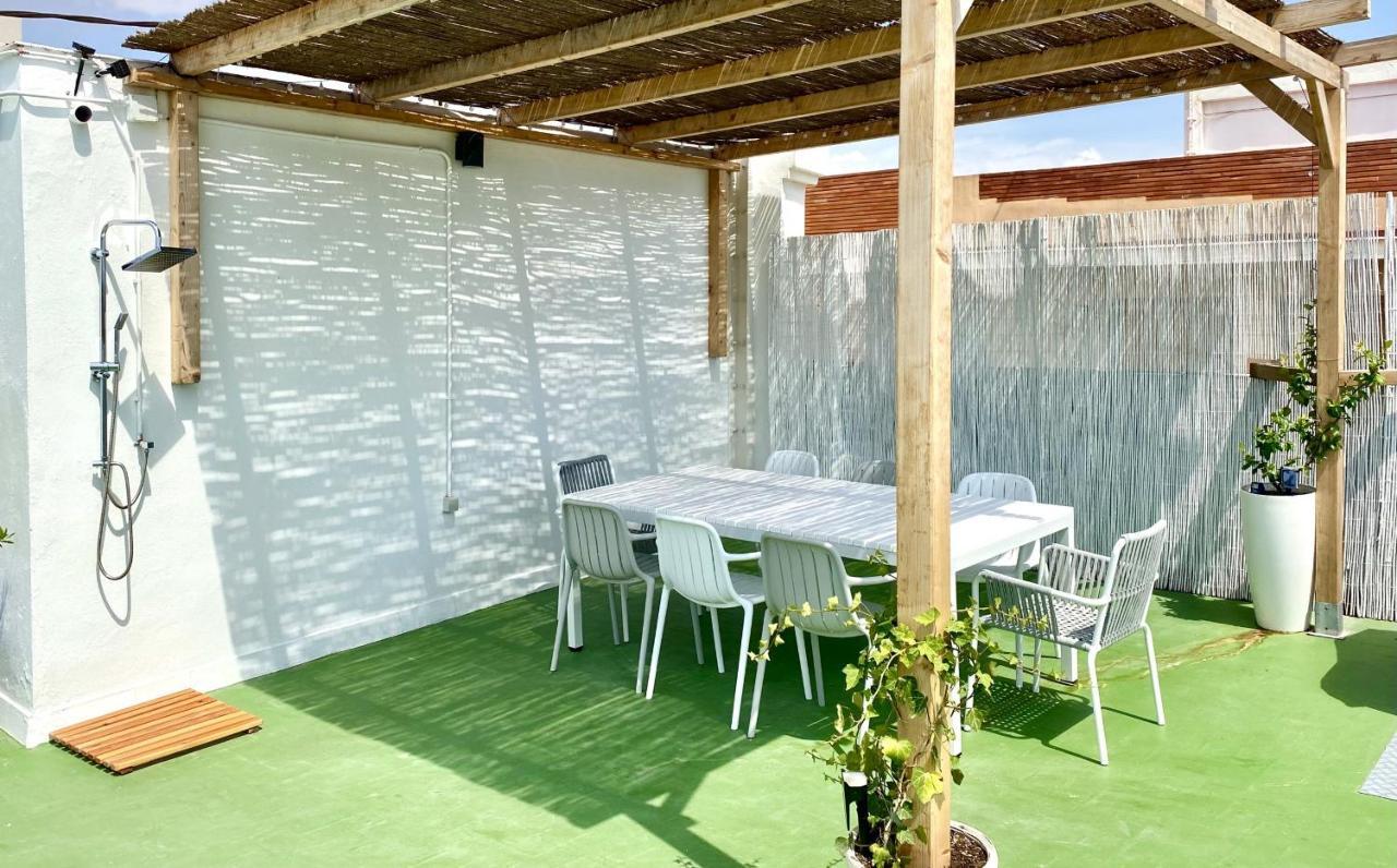 Nuevo Estudio A Metros De La Playa, Con Terraza Y Zonas Comun 3c Appartement Valencia