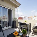 Florit Flats - Stylish 2 Bedroom Ac Wifi Terrace Attic In Valencia Center