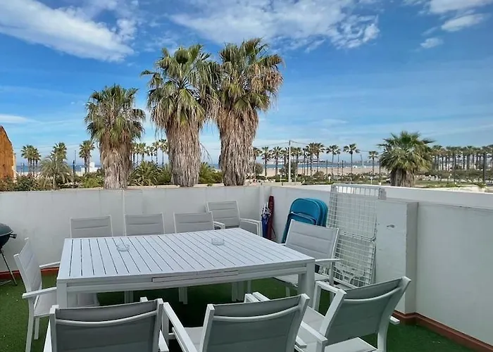 The White Villa Beach