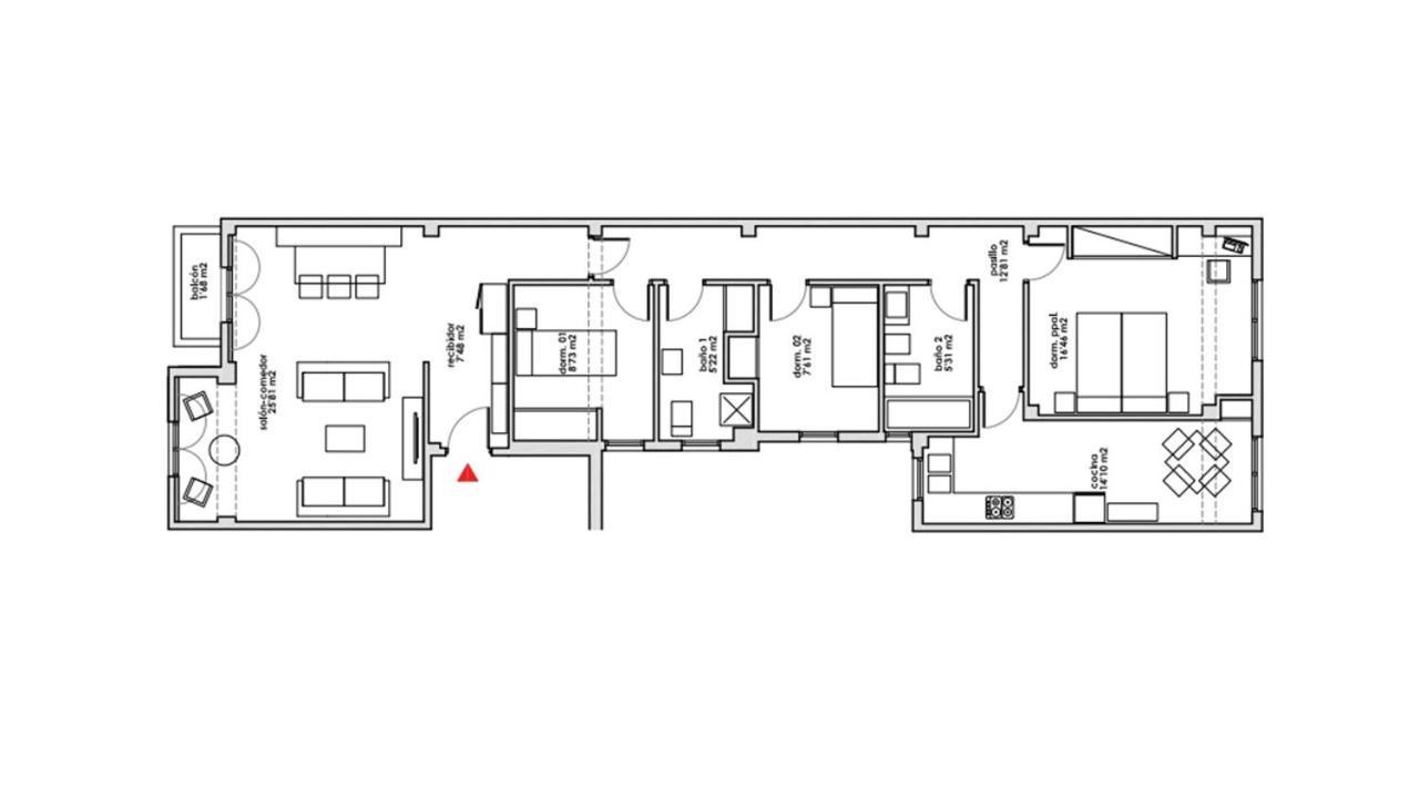Apartment Near The Marina, Valencia