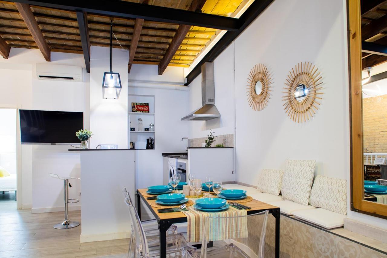 Florit Flats - Cabanyal 3 Bedroom Wifi Ac Terrace Penthouse * Valência