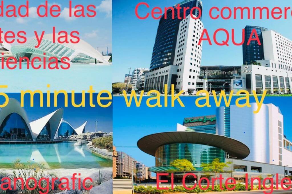 Appartement / Playa Cabanyal, Puerto, Cuidad Artes Valencia