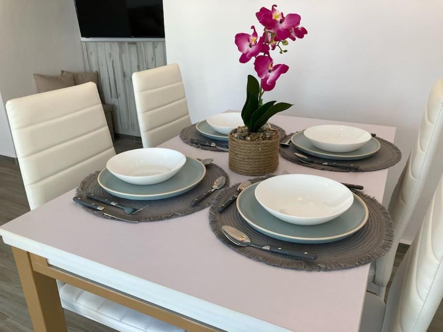 Appartement Coqueto De Playa Con Piscina Y Terraza