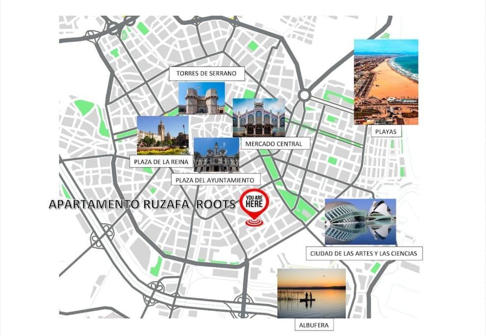 Apartment Ruzafa Roots, 12 Min To Centre, Smart Tv, Wine Valencia