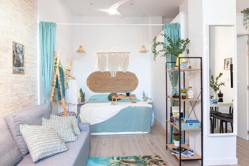 Al5 Seaside Bliss-stylish Loft Steps From Malvarrosa Valencia