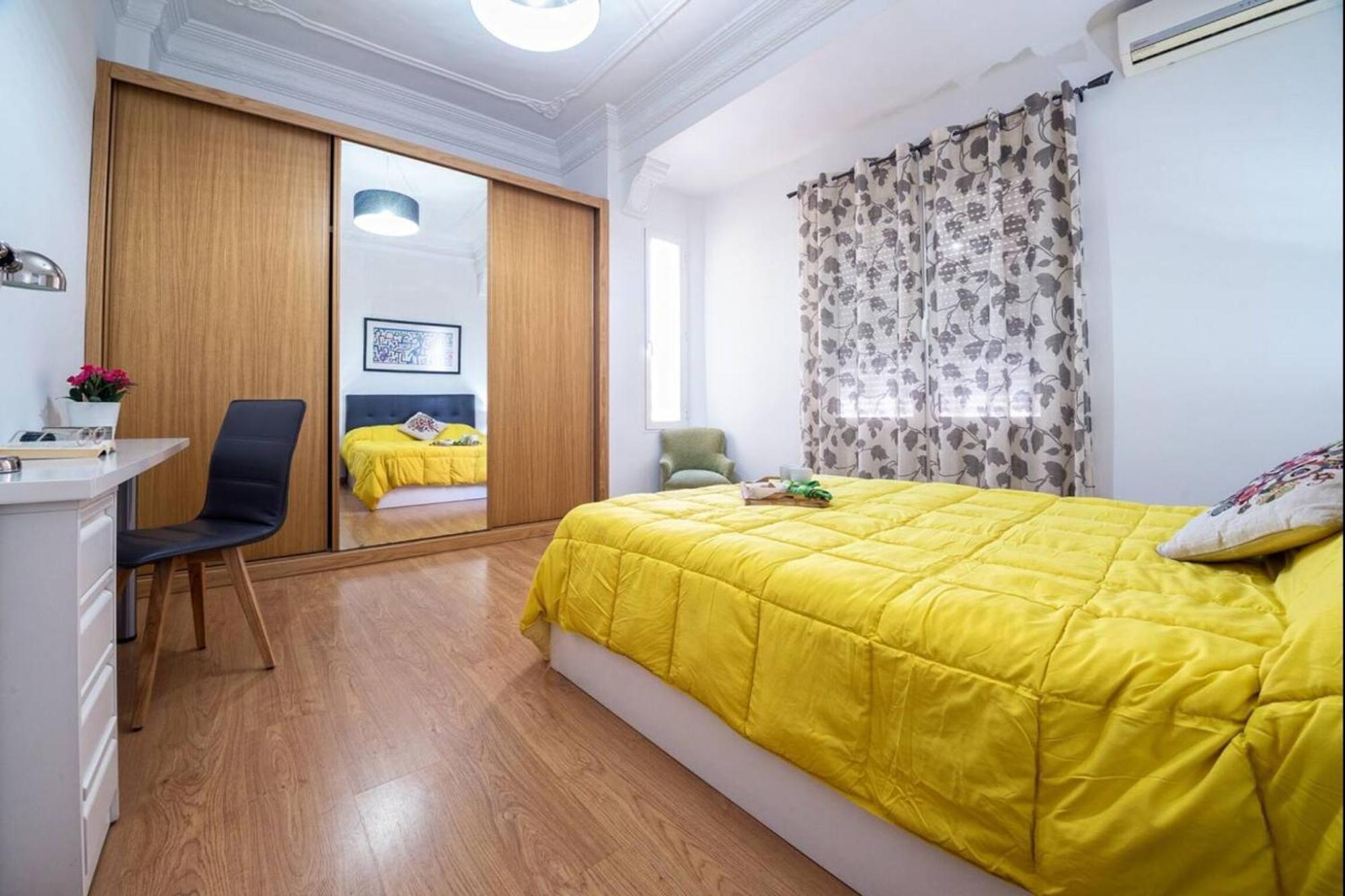 Charming Flat In + Air Conditioning + 95 Sq Meters Valencia
