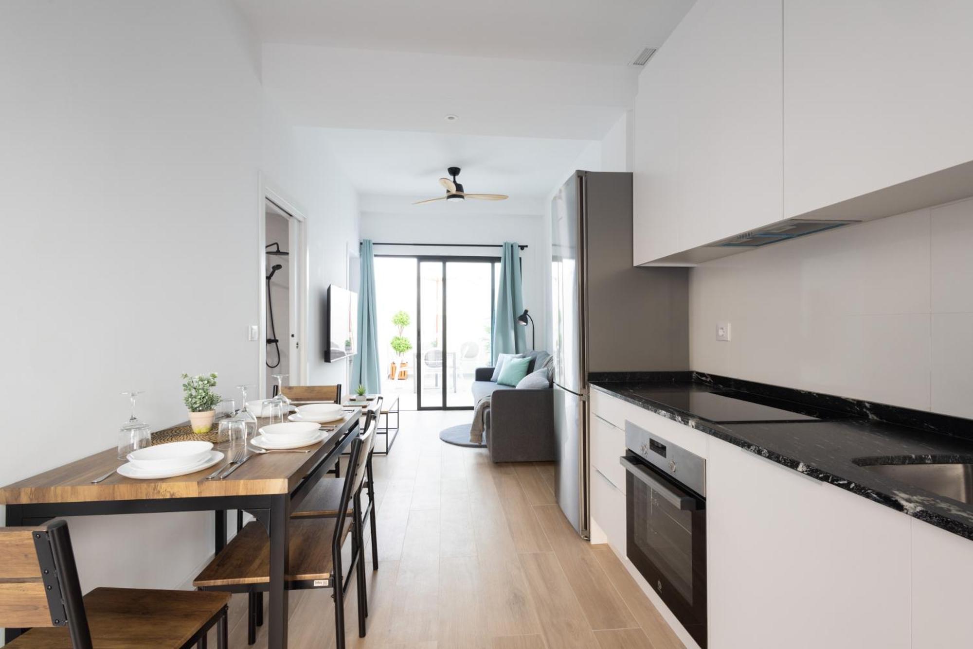 Florit Flats - The Cruz Cubierta With Terrace * Valência