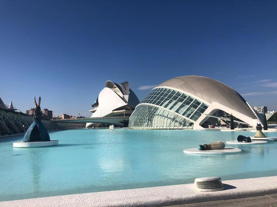 Apartment Loft Con Estilo Y Terraza En Centro Historico Valencia