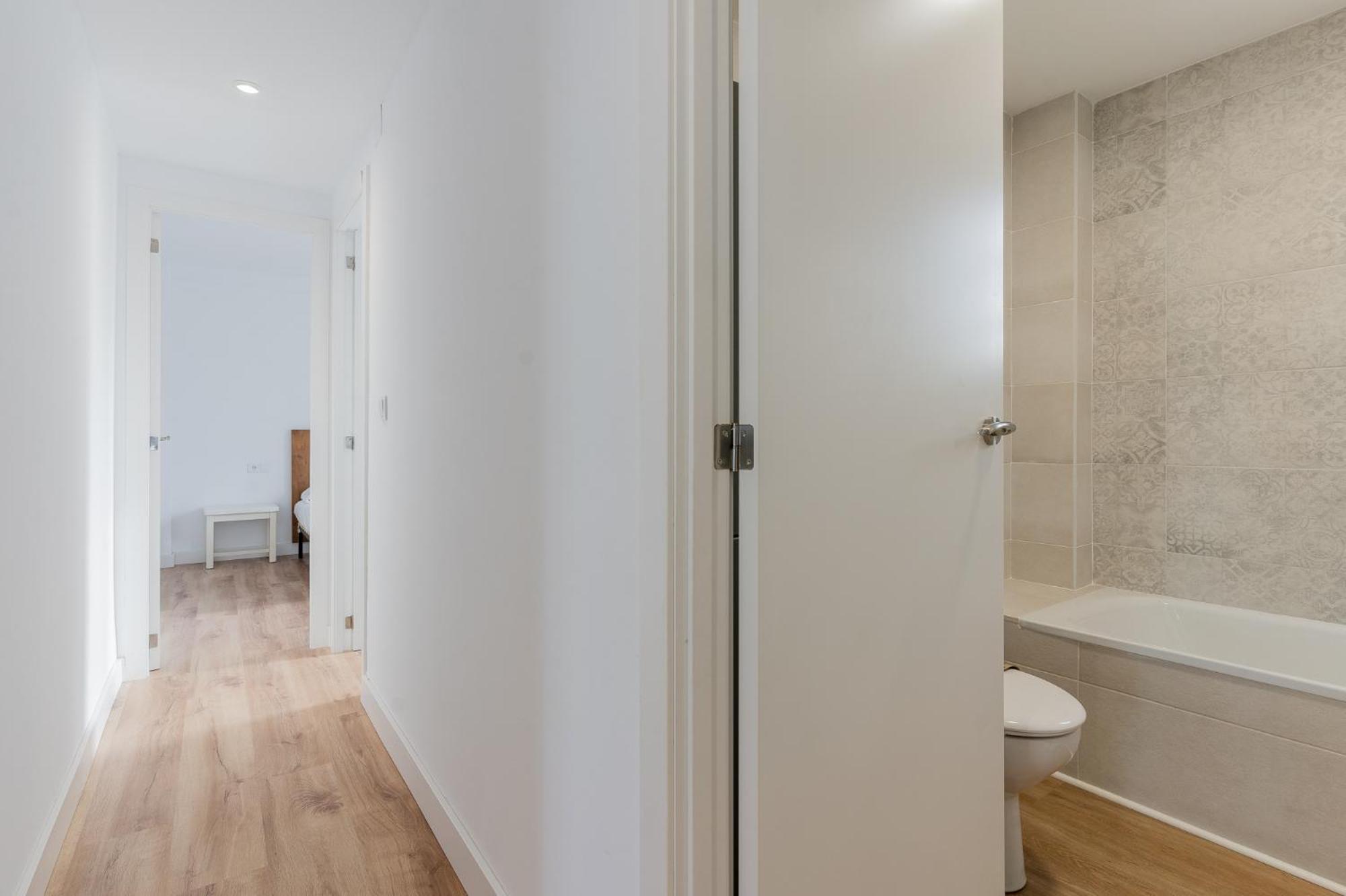 Ocean's Whisper: Les Palmeres Seaview Sanctuary Apartment *