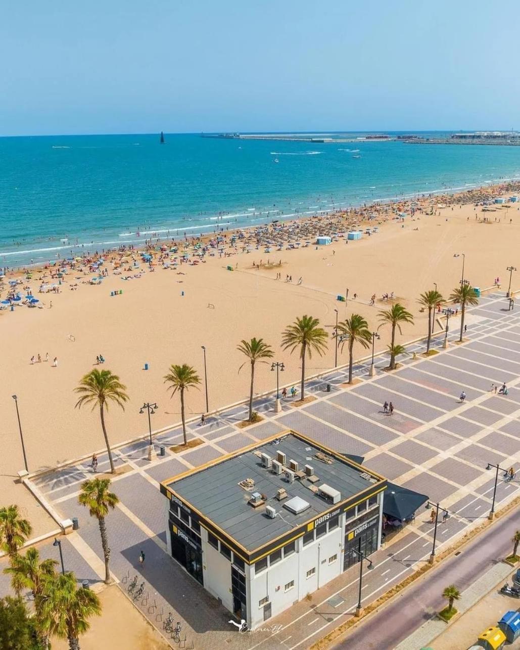 Privatunterkunft Mirador 1 Del Mercado - Con Bano Privado En El Centro De La Ciudad Vella Valencia