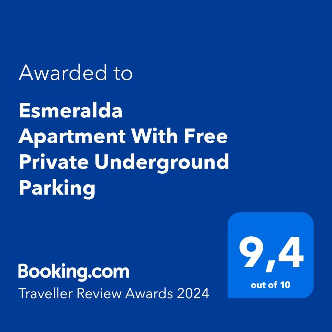 Esmeralda With Free Private Underground Parking Apartment *