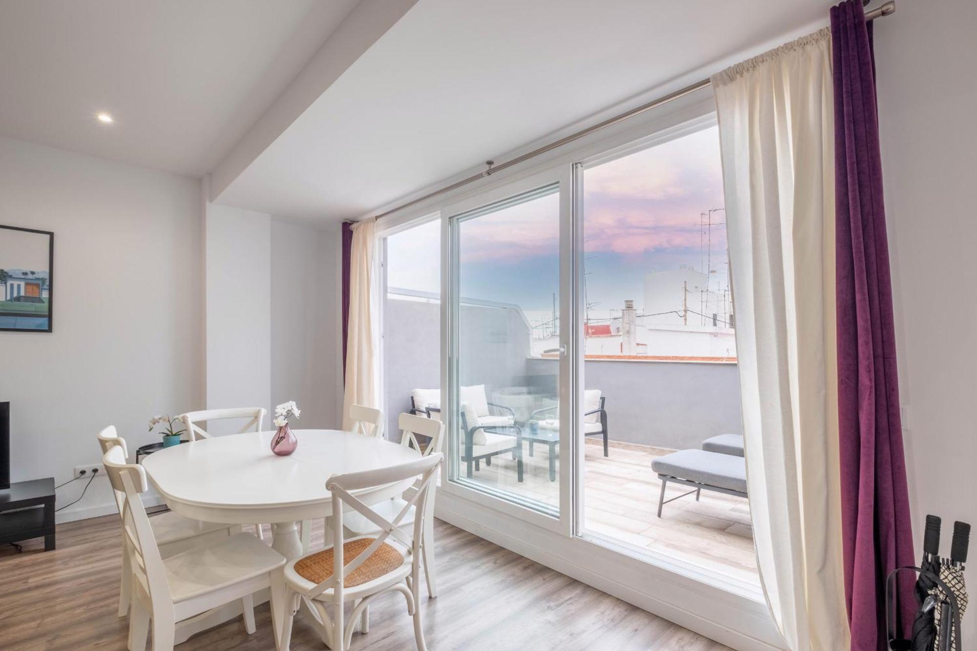 Apartment Modern Penthouse With Private Terrace Valencia