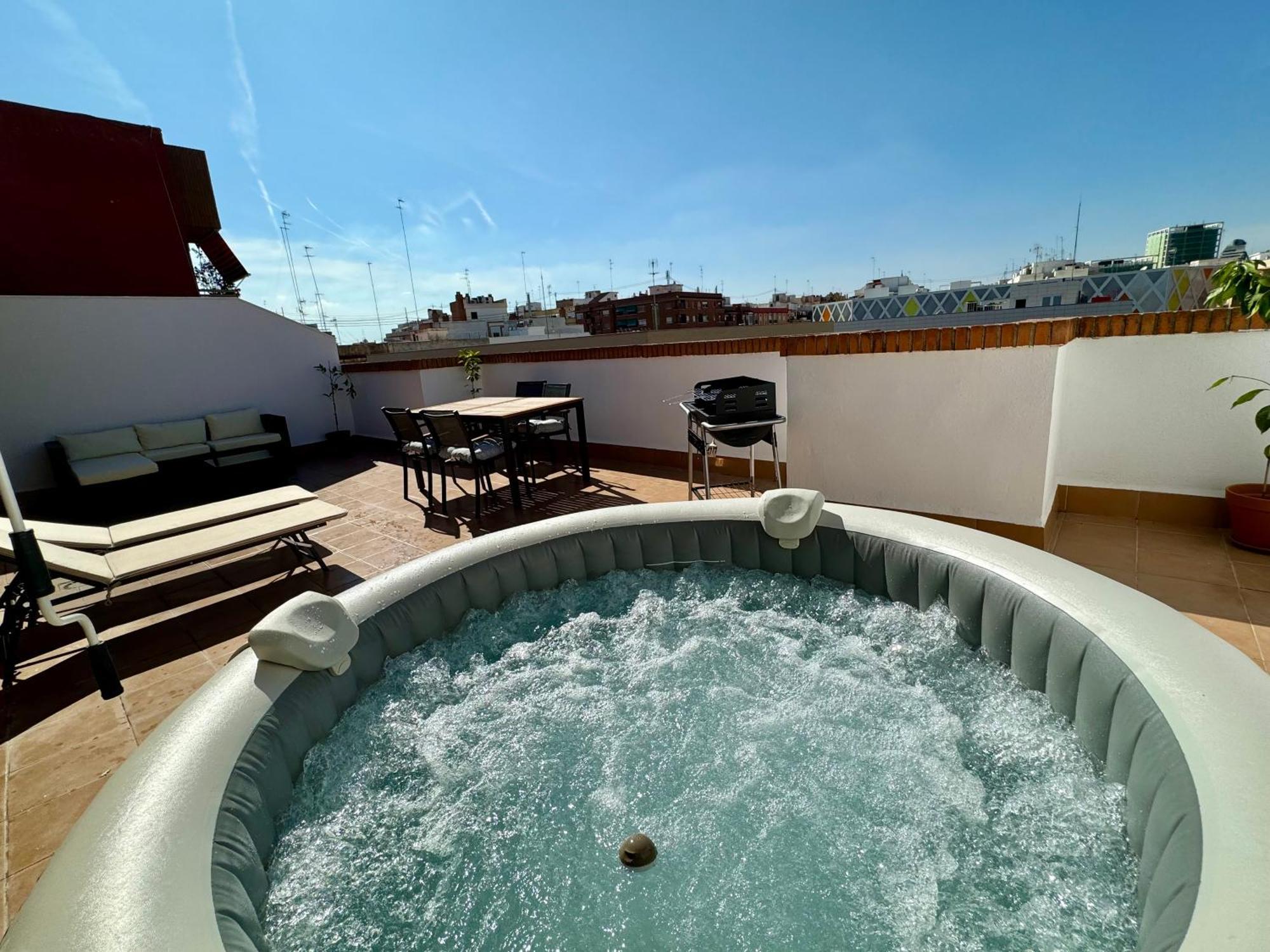 Your Long Attic In Apartment Valencia