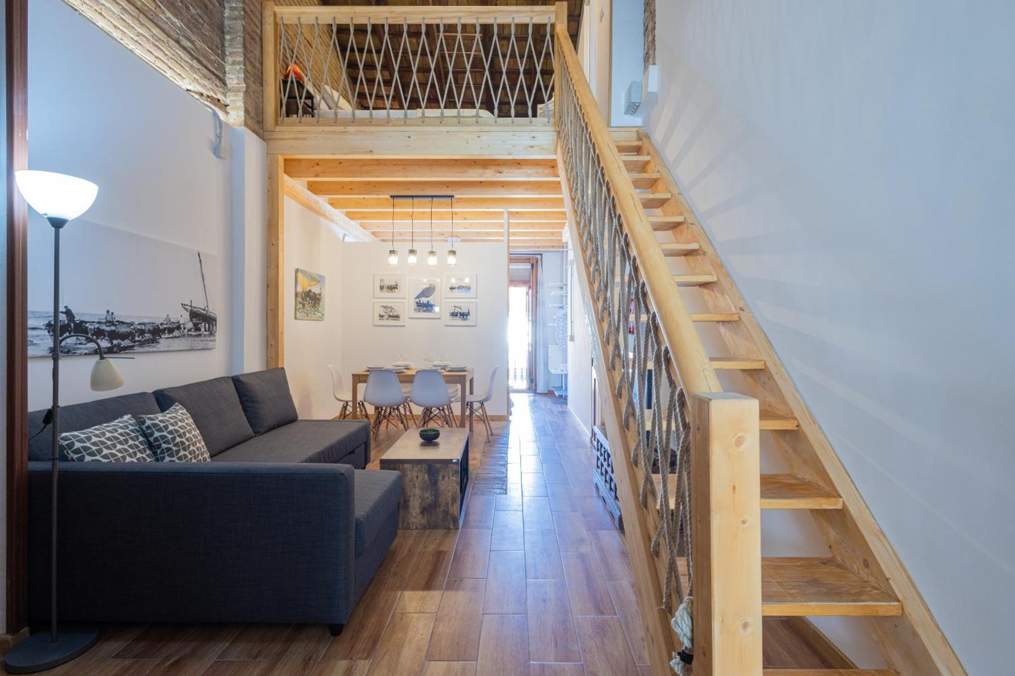 Florit Flats - El Cabanyal Duplex Apartment
