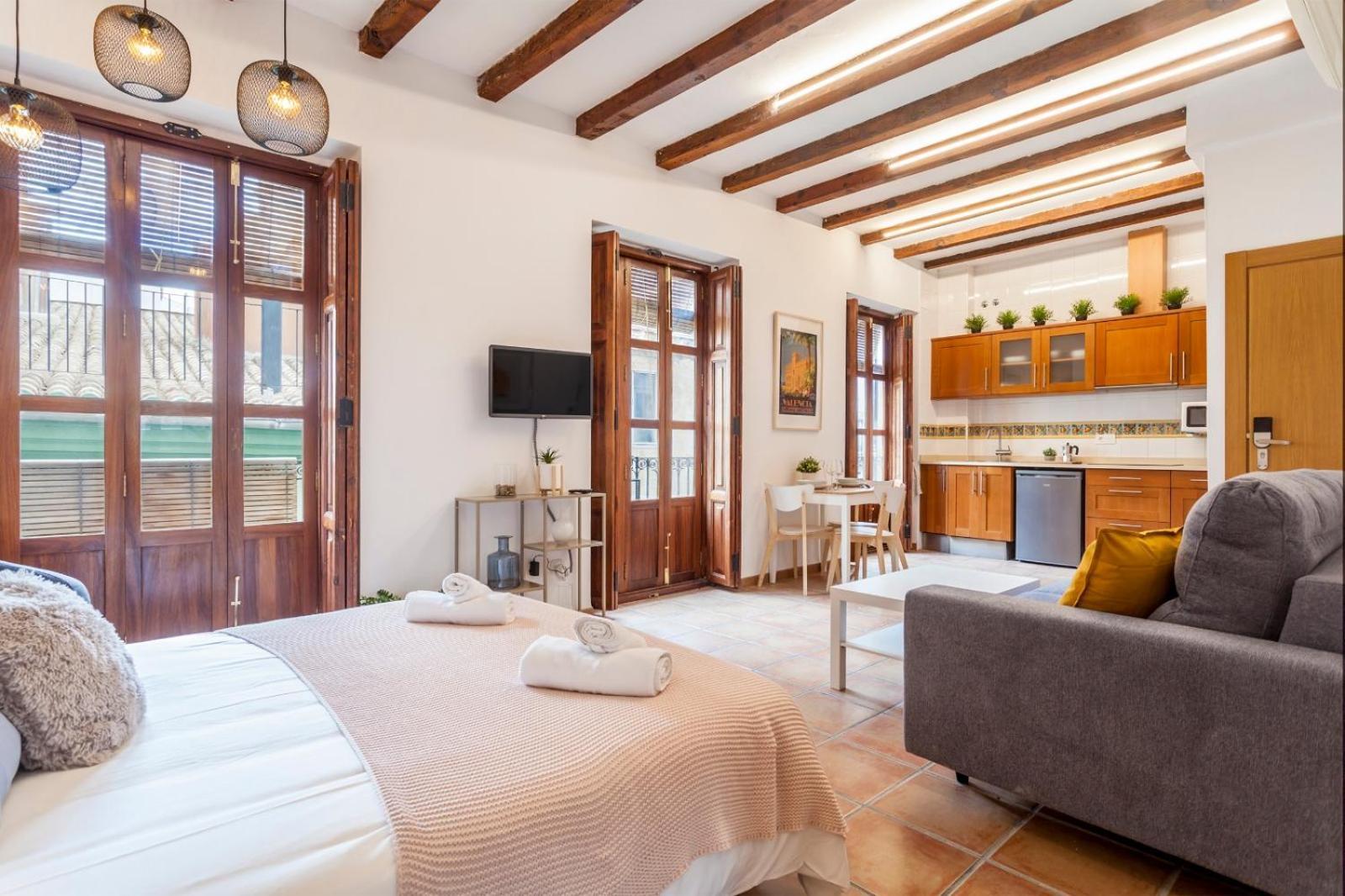Loft Reformado Y Soleado Junto Al Mercado Appartement