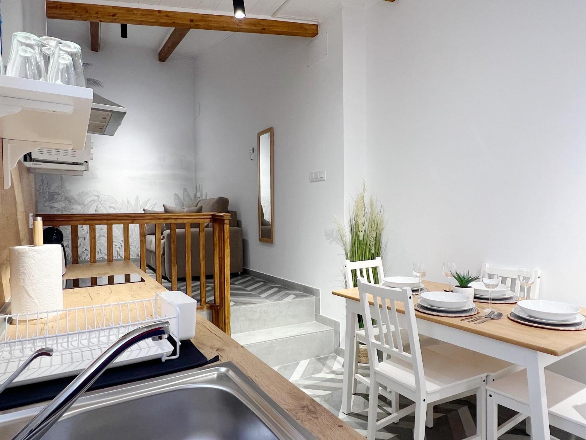 Encantador Vigas De Madera Appartement