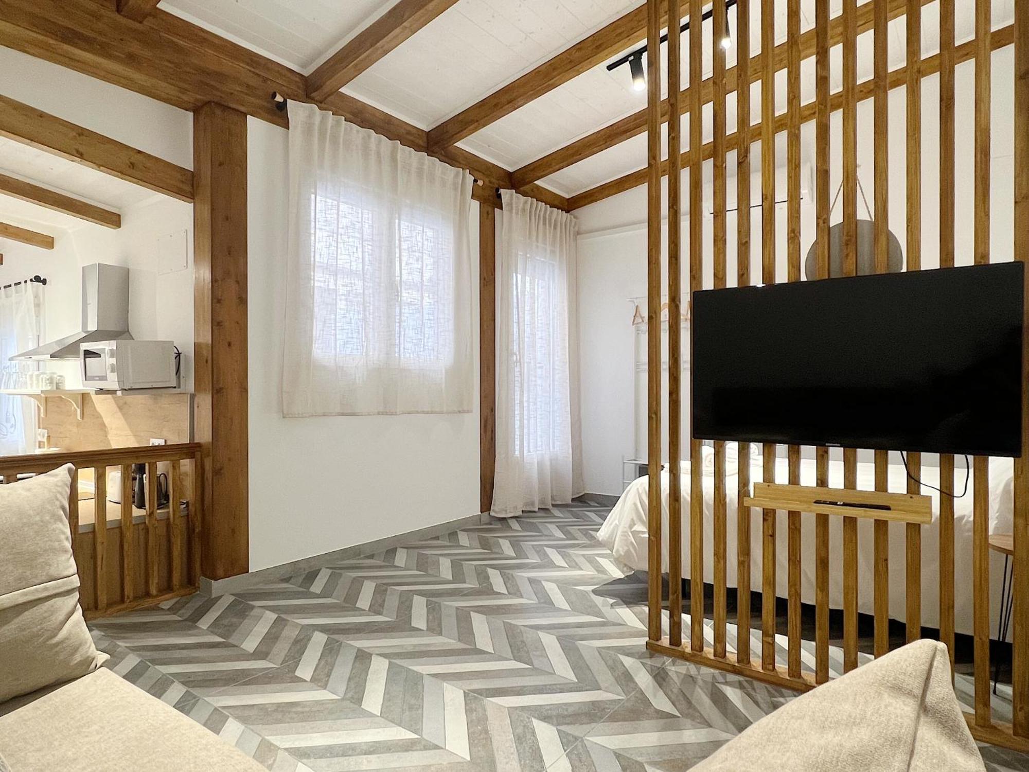 Encantador Vigas De Madera Appartement