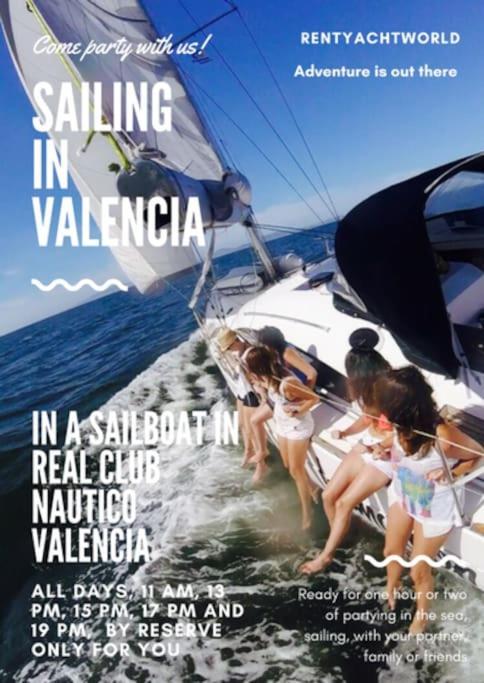 Botel Velero Lujo, 4 Camarotes, 3 Banos, Marina Valencia