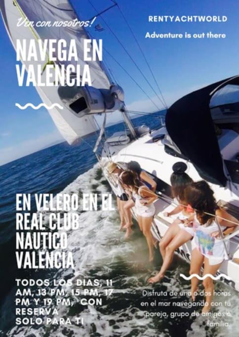 Velero Lujo, 4 Camarotes, 3 Banos, Marina Valencia