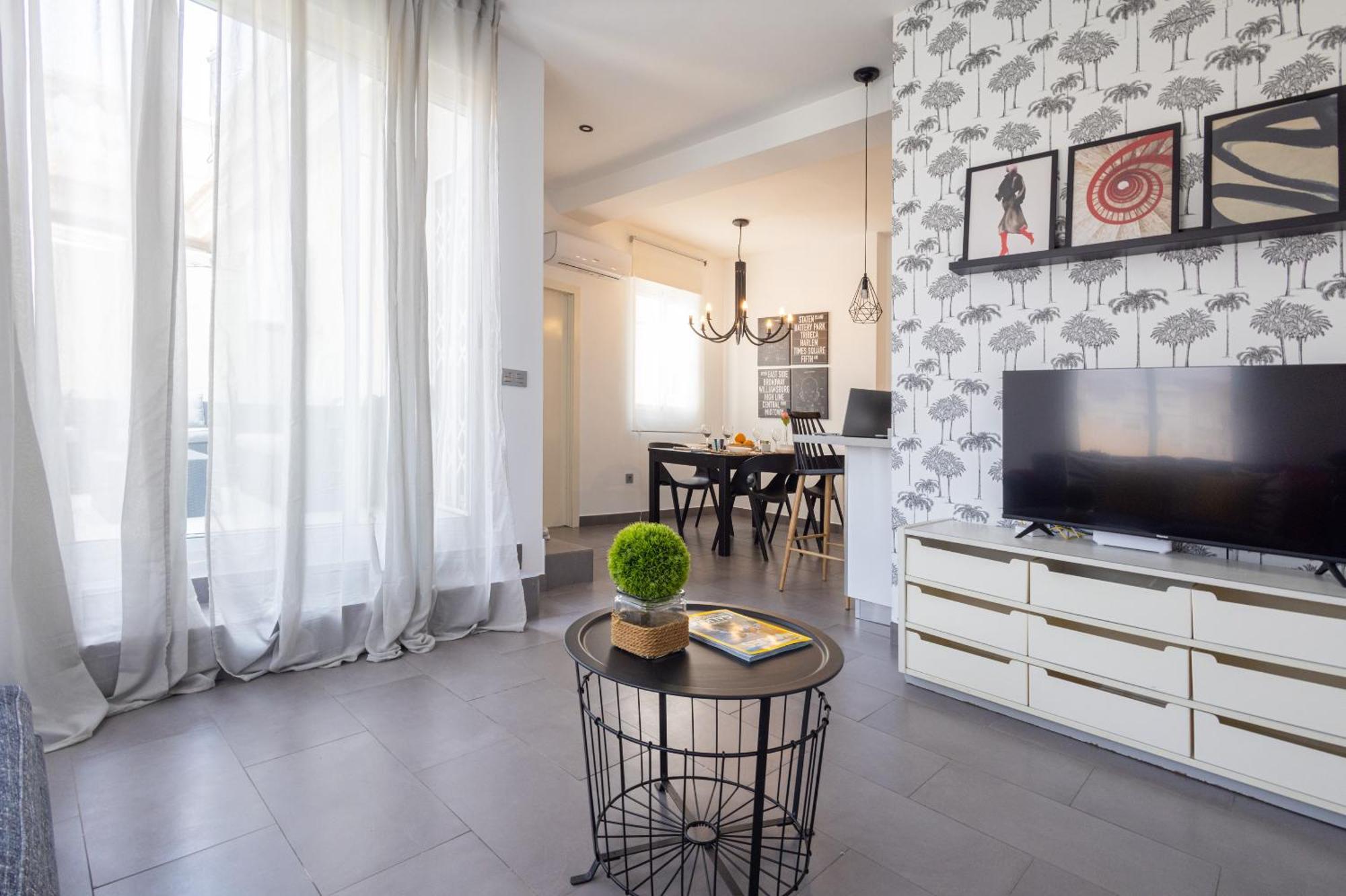 Florit Flats - Stylish 2 Bedroom Ac Wifi Terrace Attic In Center * Valencia