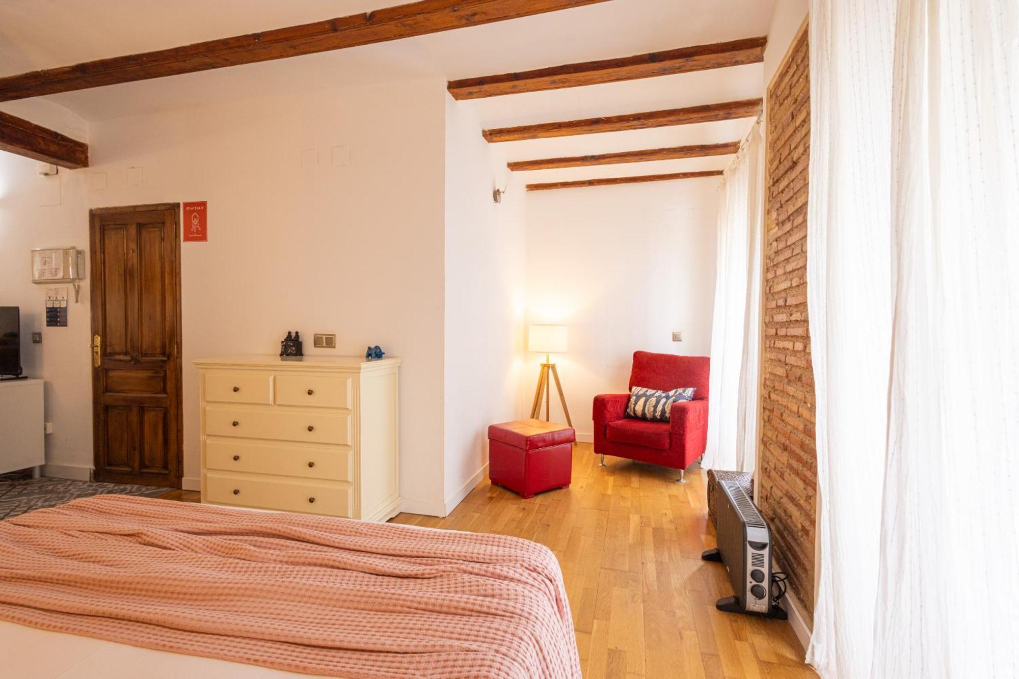 Apartment Florit Flats - Cozy Wifi Ac Loft In The Heart Of Ruzafa *