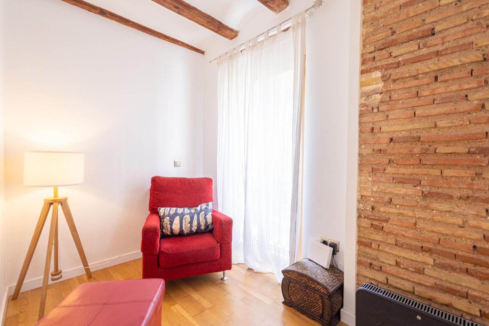 Apartment Florit Flats - Cozy Wifi Ac Loft In The Heart Of Ruzafa *