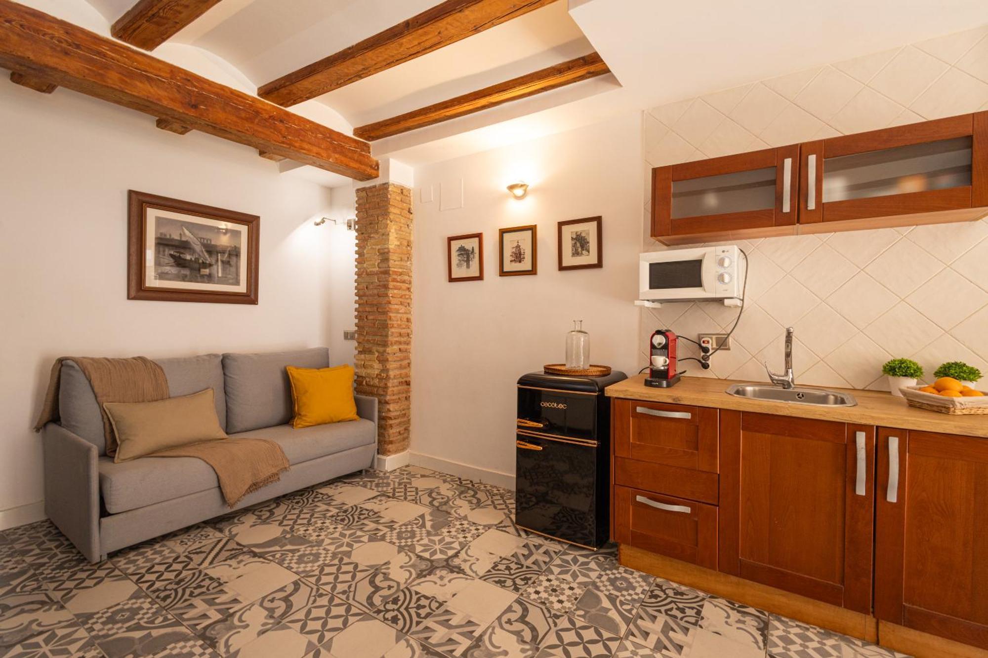 Apartment Florit Flats - Cozy Wifi Ac Loft In The Heart Of Ruzafa *