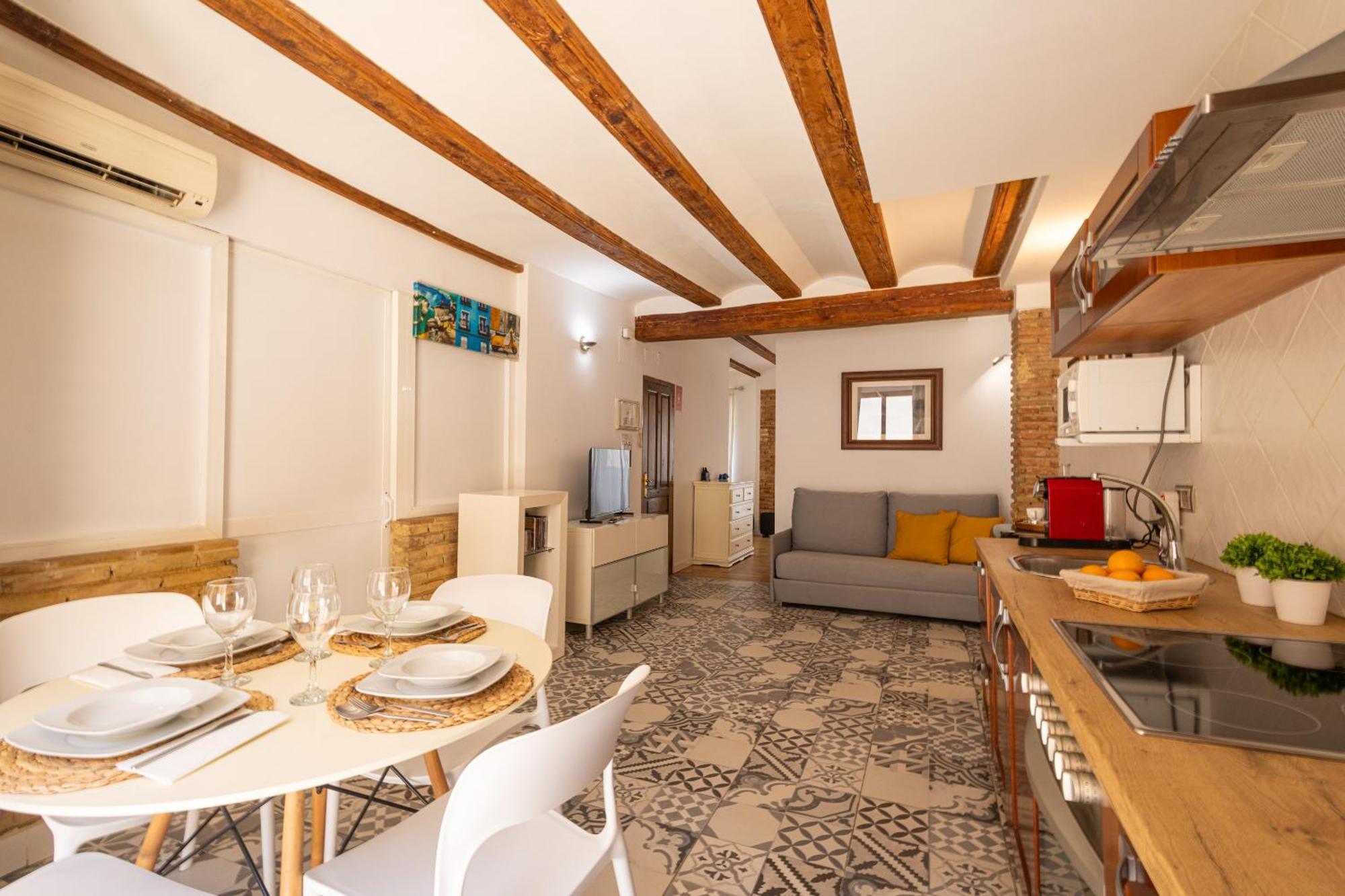 Florit Flats - Cozy Wifi Ac Loft In The Heart Of Ruzafa * Valencia