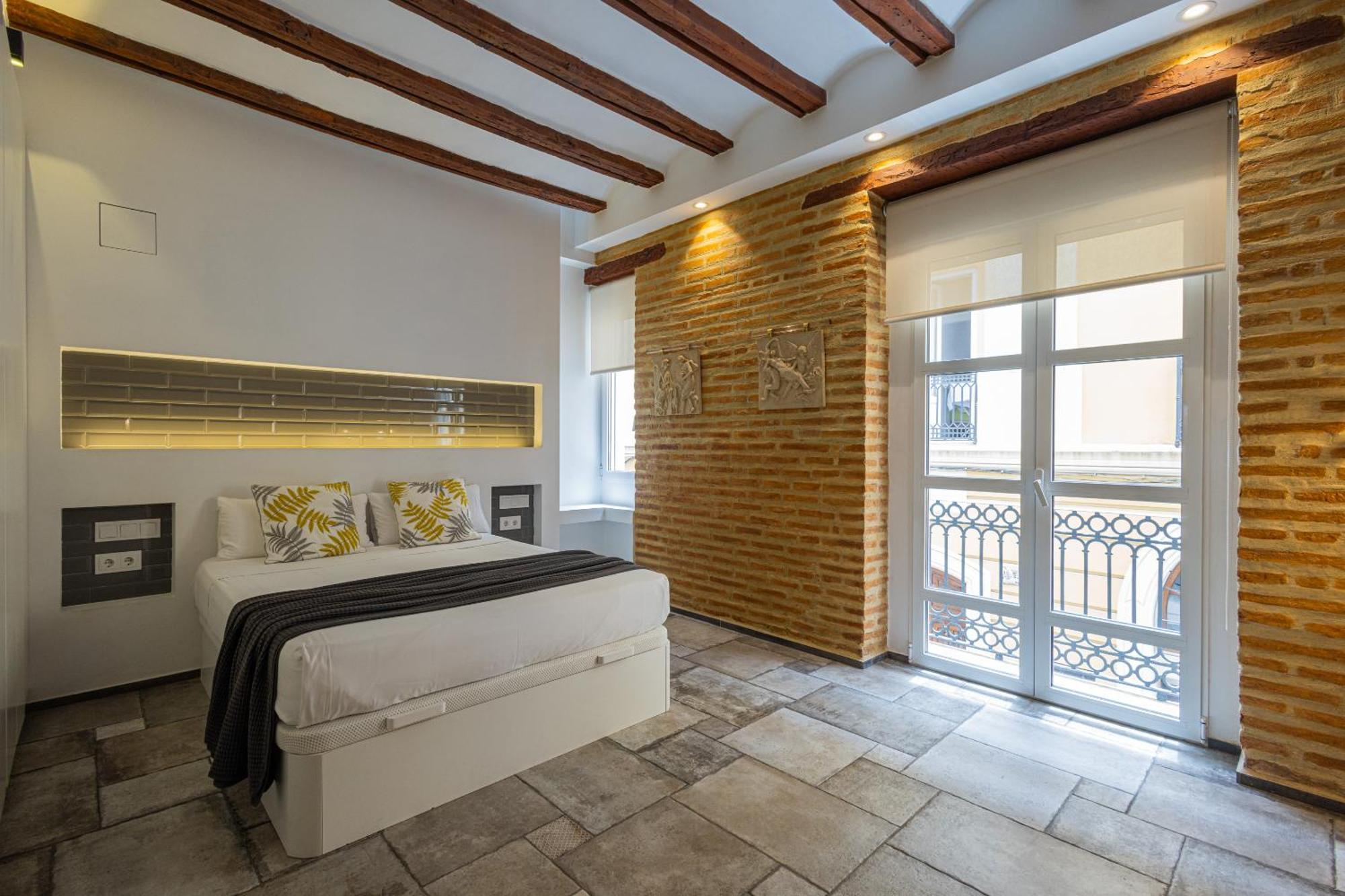 Apartment Florit Flats - Center Modern 1br 2bth Terrace Wi-fi Ac Valencia