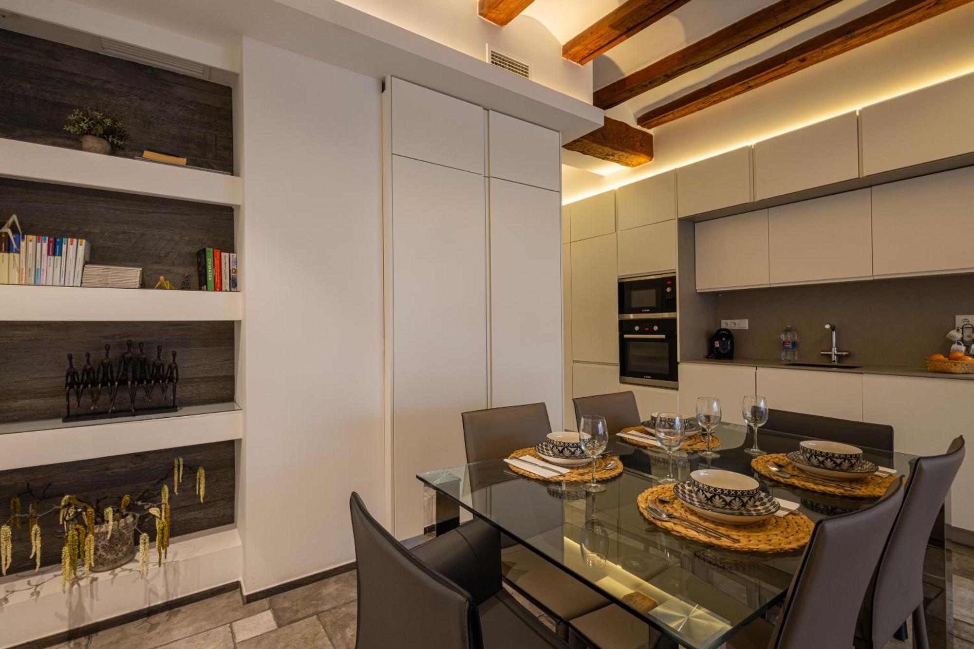 Florit Flats - Center Modern 1br 2bth Terrace Wi-fi Ac Apartment Valencia