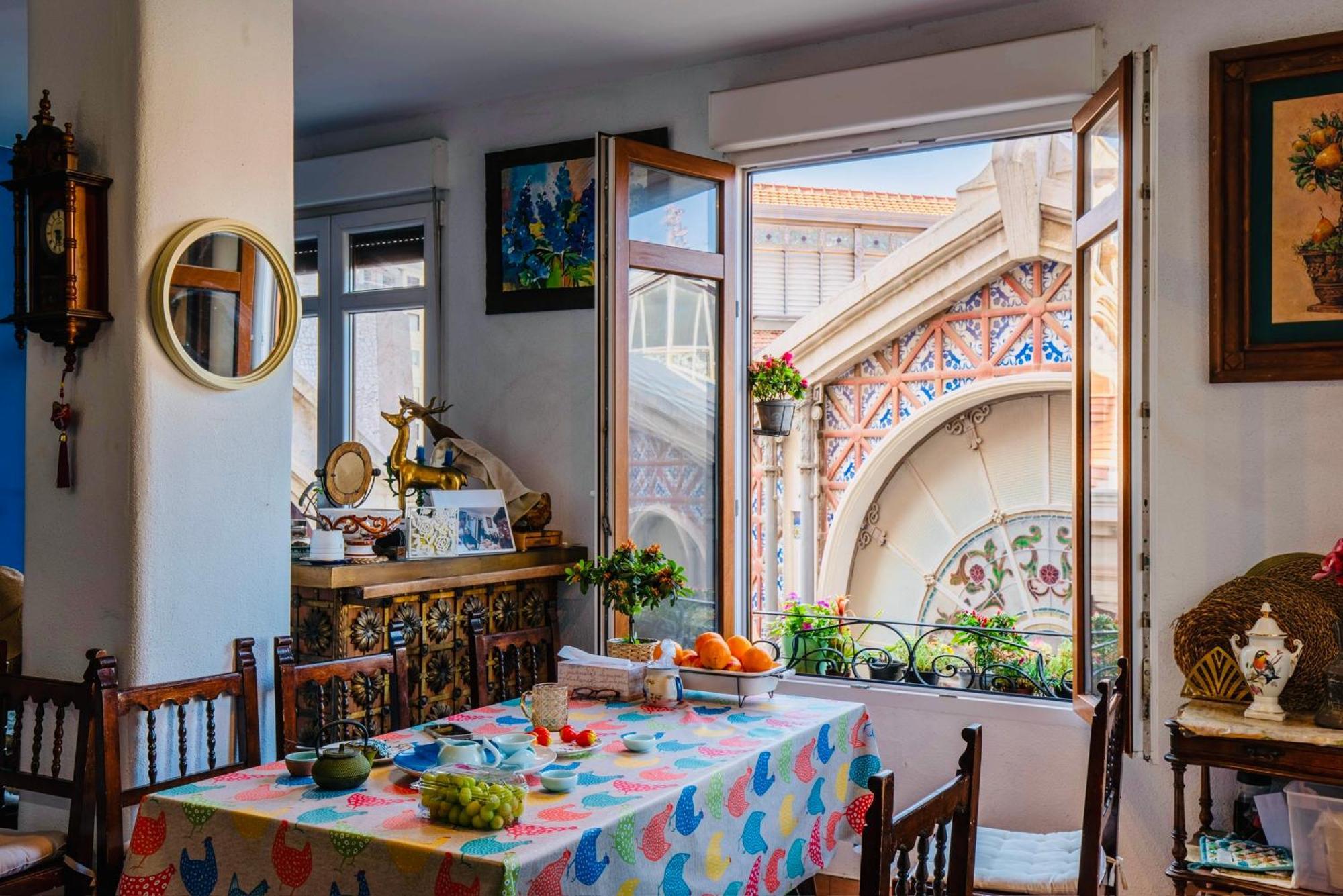 Privatunterkunft Mirador 1 Del Mercado - Con Bano Privado En El Centro De La Ciudad Vella *