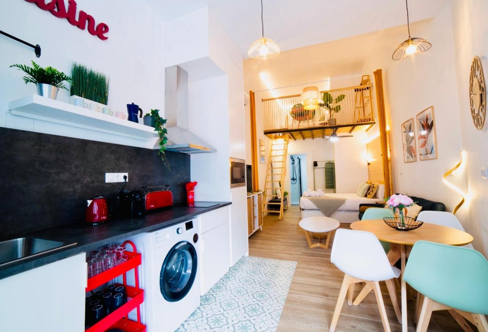 Apartment B2 Verdeguer - Cozy Loft Close To The *