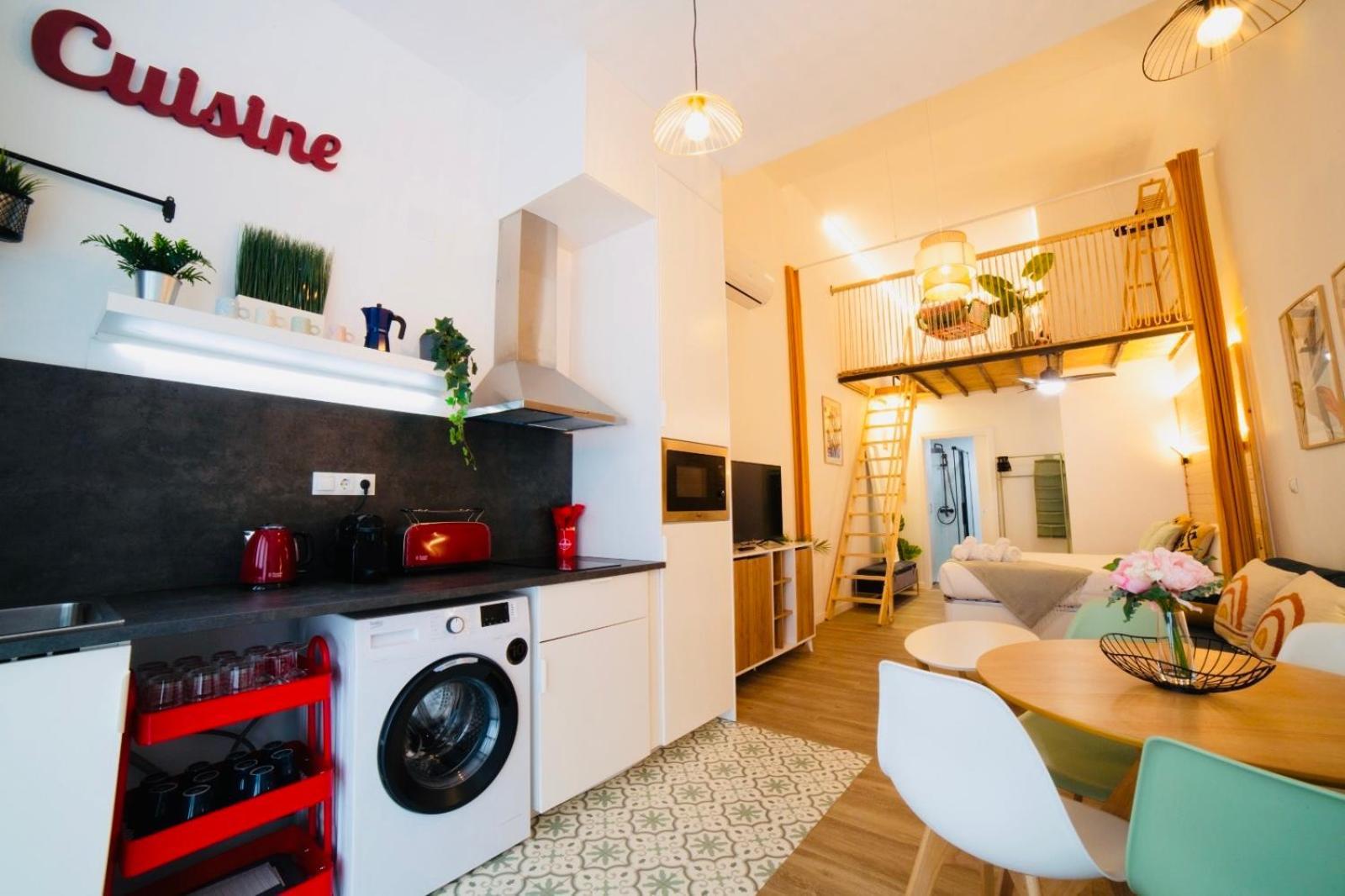 B2 Verdeguer - Cozy Loft Close To The Apartment Valencia