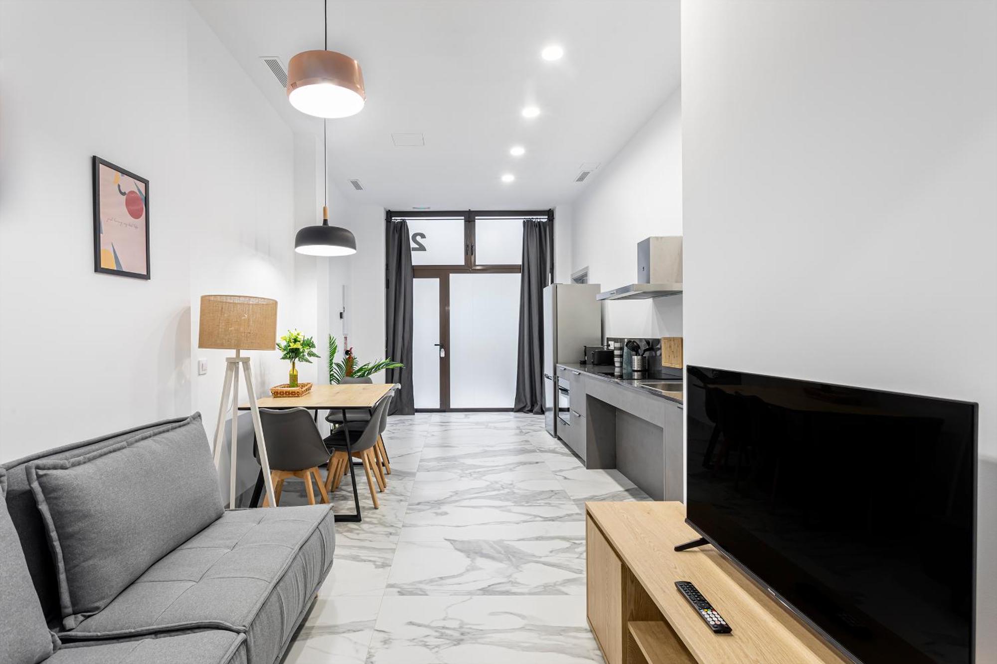 Apartment De Estilo Moderno Hasta 4 Pax *