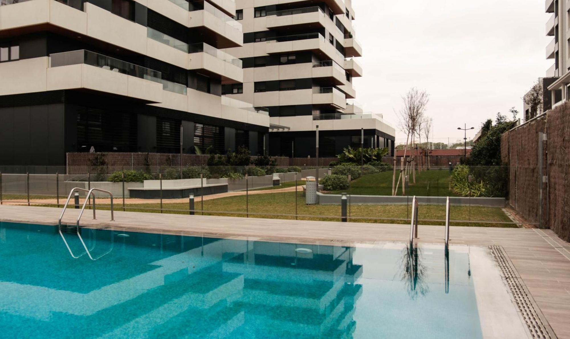 Apartamento Espectacular Loft Piscina Y Terraza - Metro L10 - Ciencias - Ruzafa - Centro