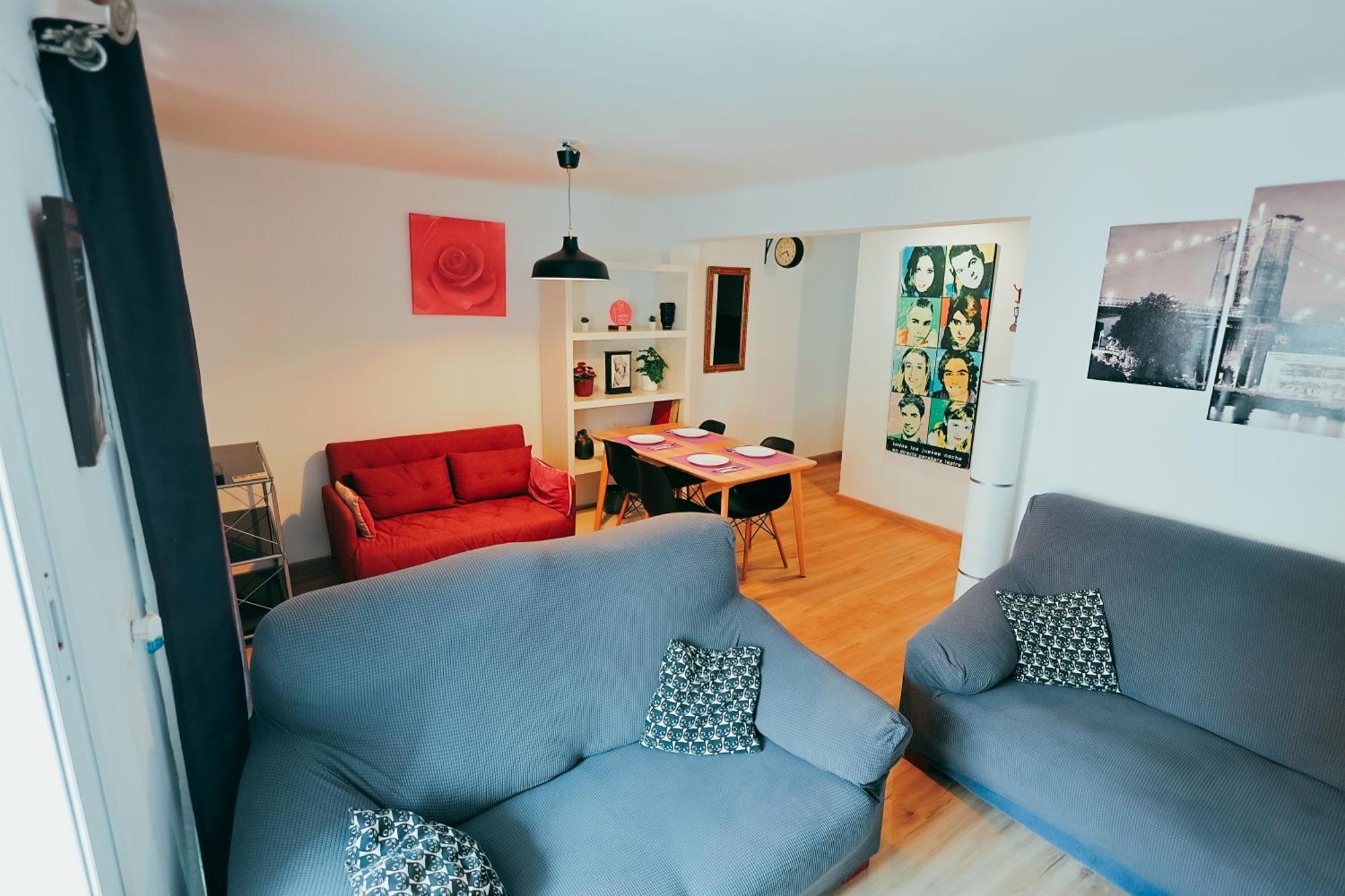Apartamento Cabanyal, 8 Min, Terrace, Smart Tv Valência