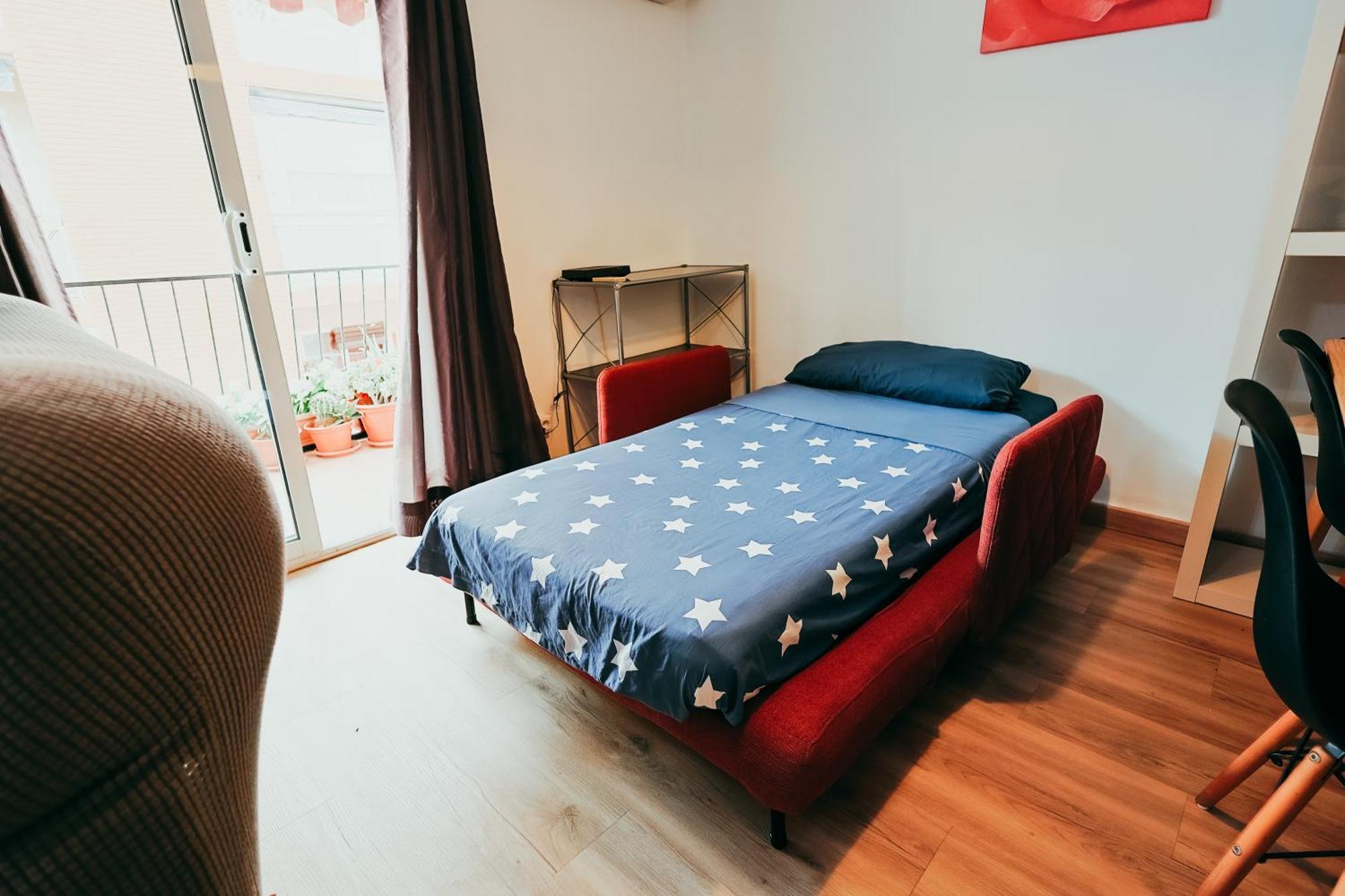Cabanyal, 8 Min, Terrace, Smart Tv Apartamento *