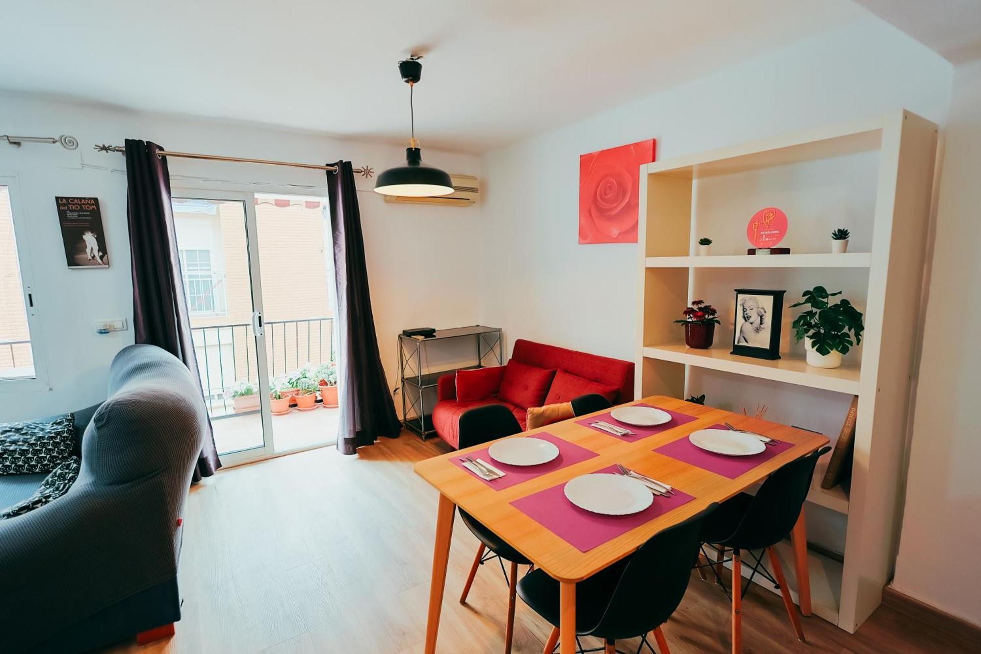 Cabanyal, 8 Min, Terrace, Smart Tv Valência