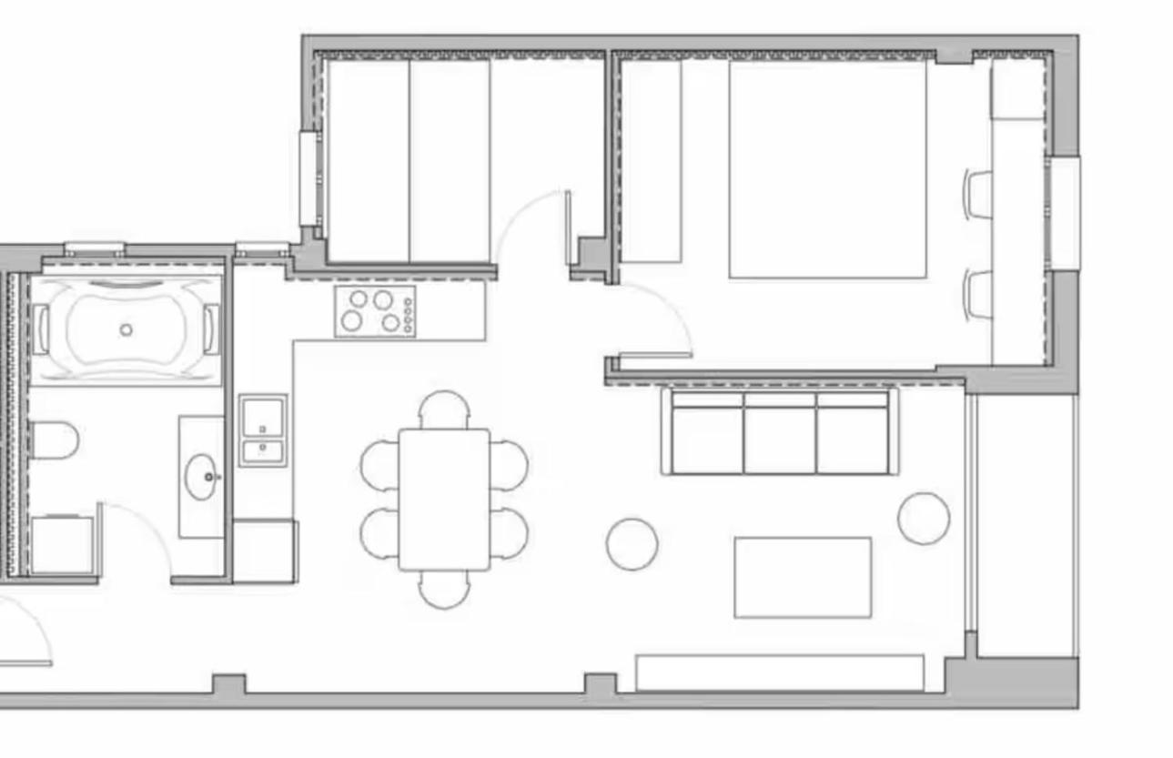 Modern In Heart Of Apartment