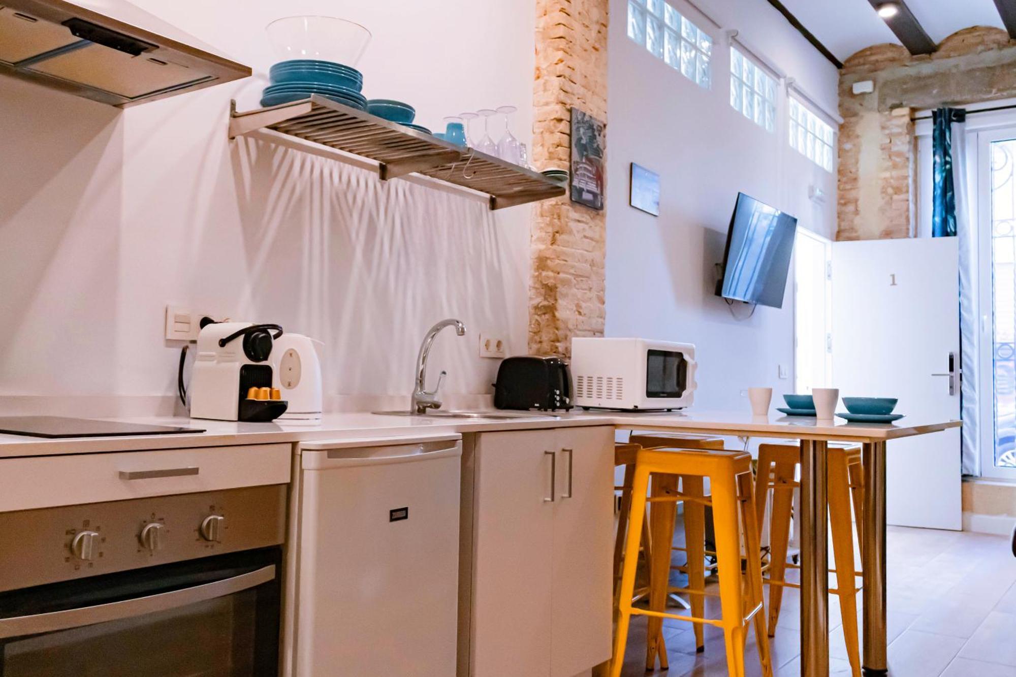 Apartment Loft Independiente Con Piscina Compartida En Centro De Valencia