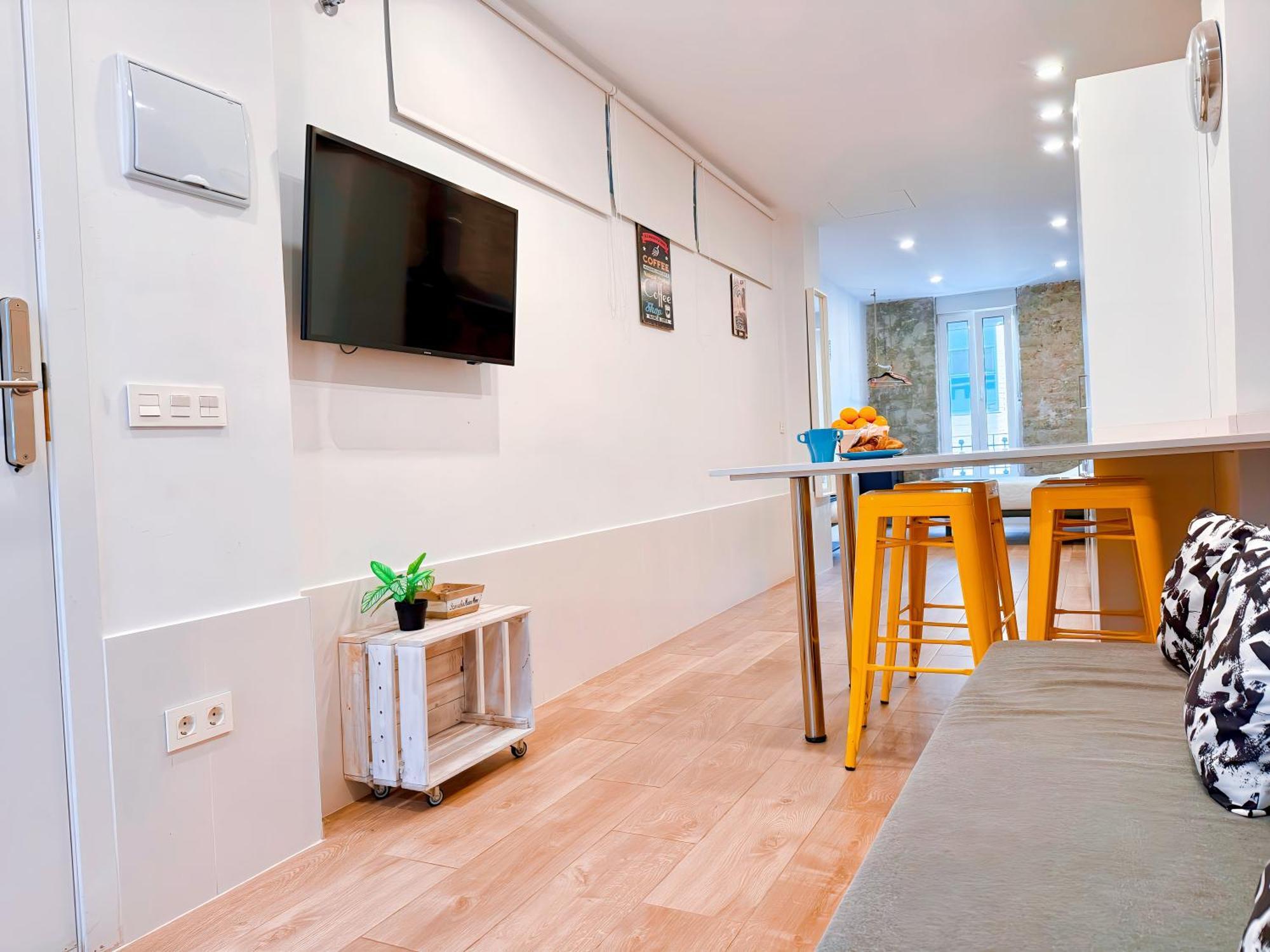 Apartment Loft Independiente Con Piscina Compartida En Centro De