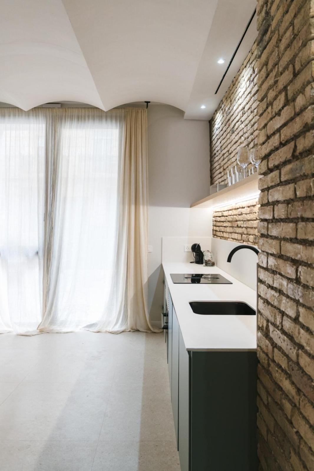 Florit Flats - Estudio De Diseno Con Luz Natural En Ruzafa - Planta Baja