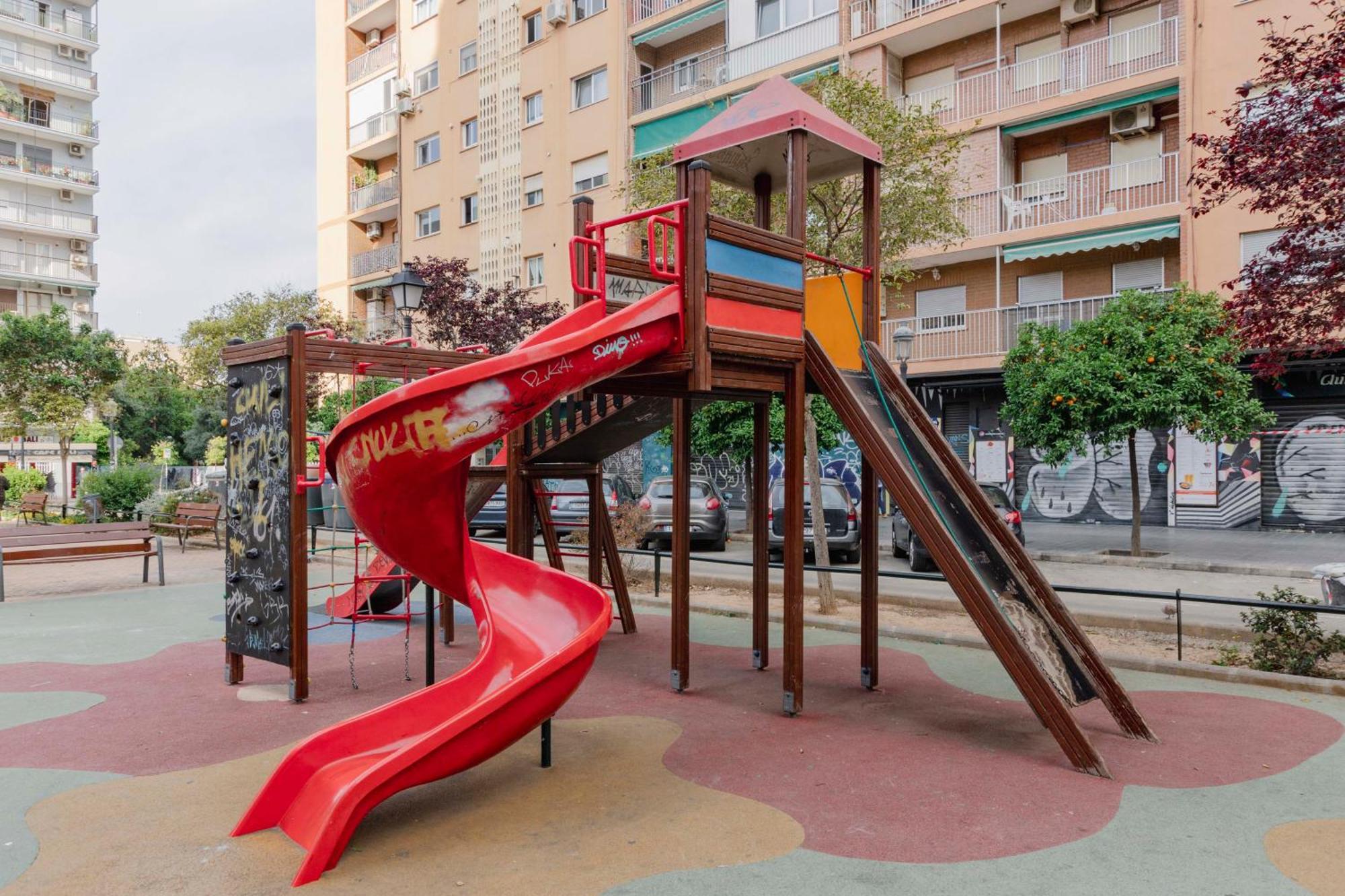 Acogedor Frente A Plaza Del Cedro Valencia