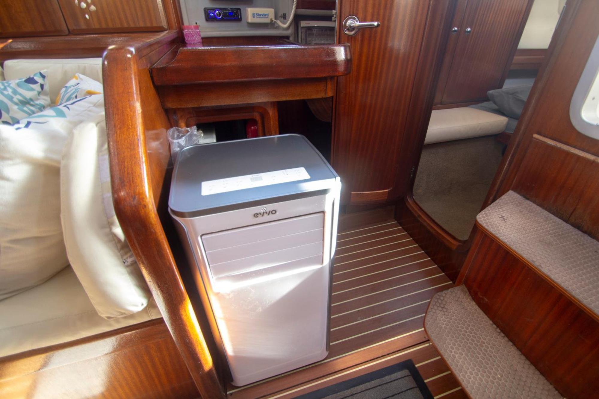 On A Sailing Boat In Valencia