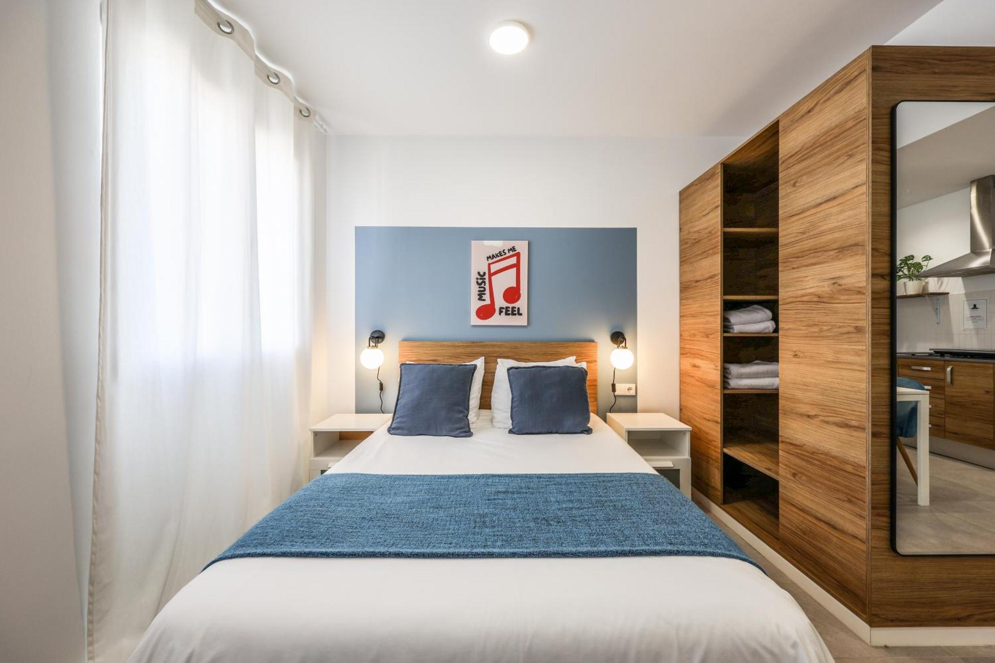 Acogedor Estudio A Metros De La Playa, Con Zonas Comunes Y Terraza 3b