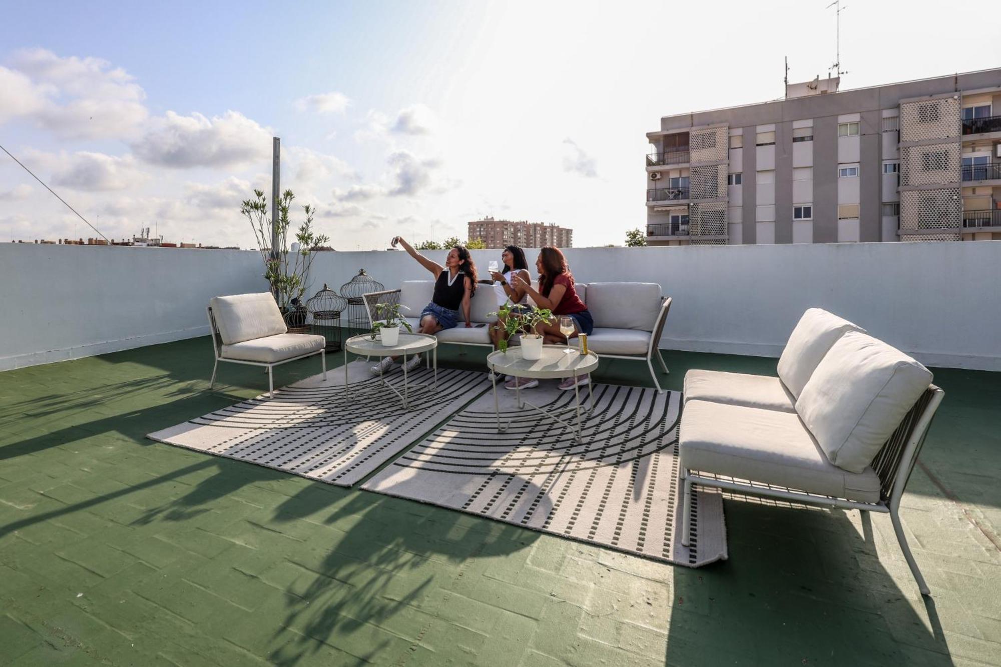 Apartment Acogedor Estudio A Metros De La Playa, Con Zonas Comunes Y Terraza 3b Valencia