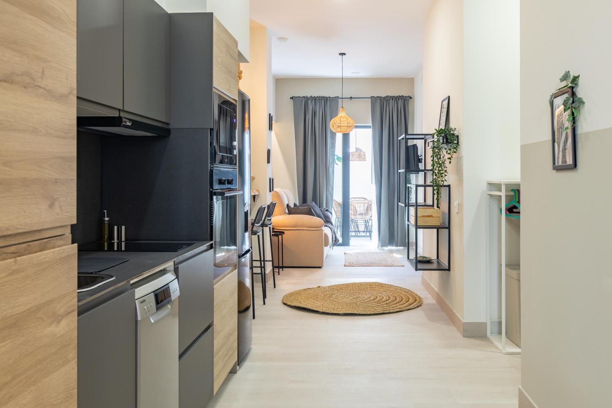 Con Piscina Y Terraza Apartment