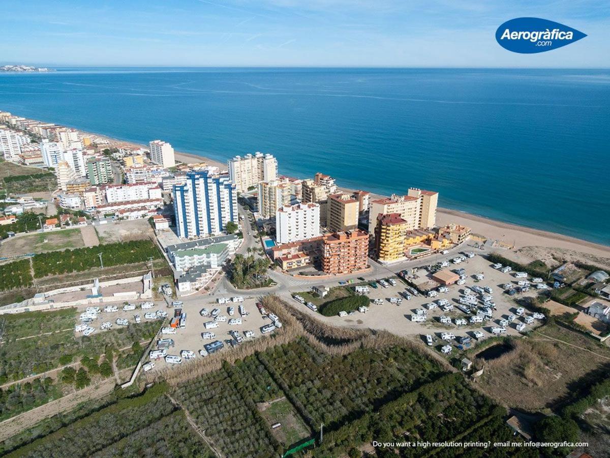 Accommodatie bij particulieren Blue Double Private At Front - Doble En La Playa Valencia