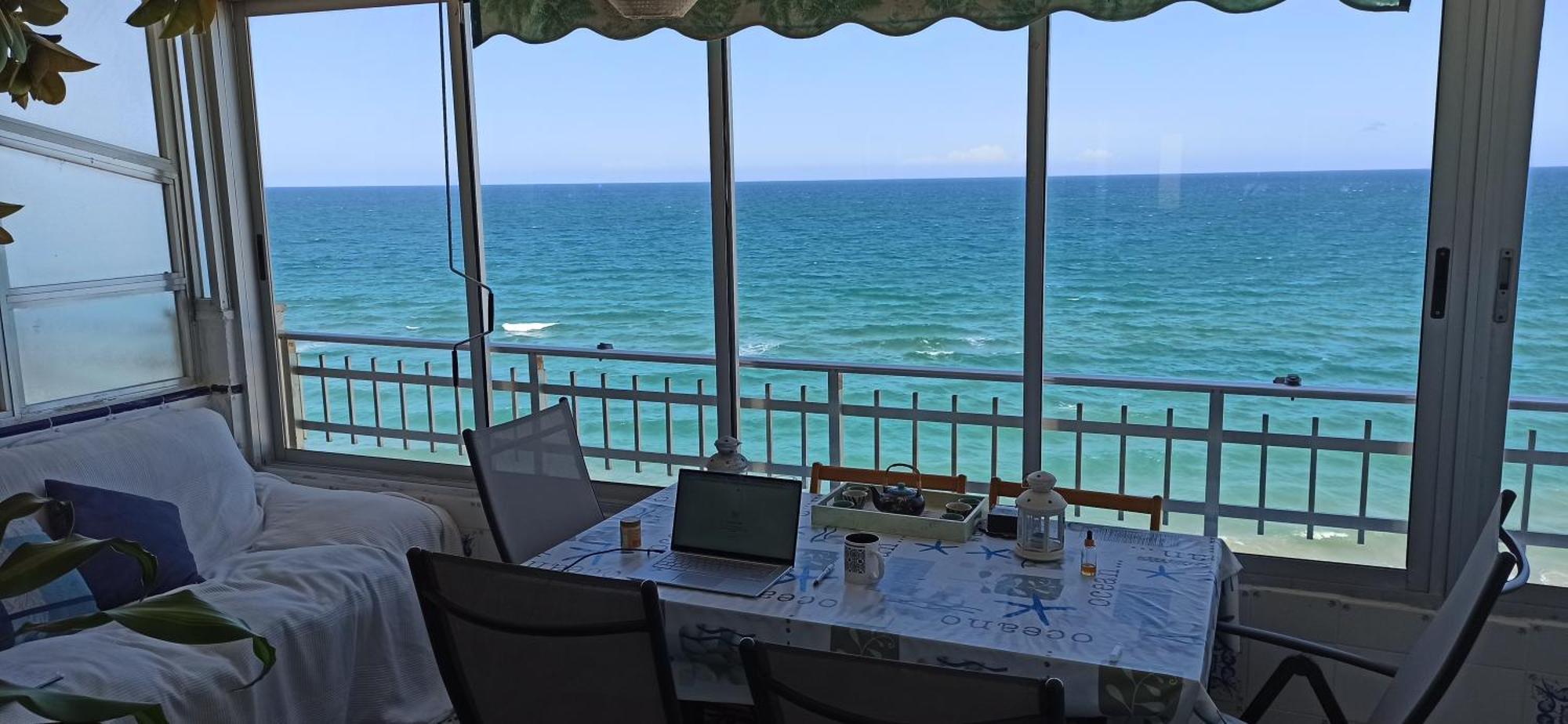 Blue Double Private At Front - Doble En La Playa Accommodatie bij particulieren *