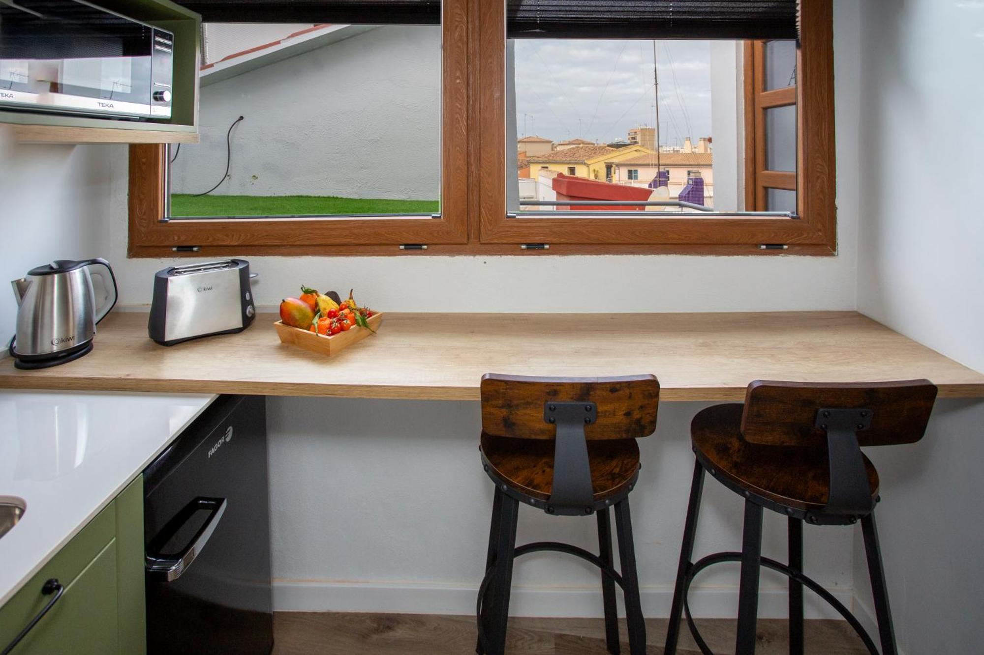 El Carmen Valencia, Estudio Con Terraza Apartment *